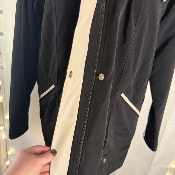Braetan Black and Tan Utility Jacket with Quilted Texture - Picture 8 of 8